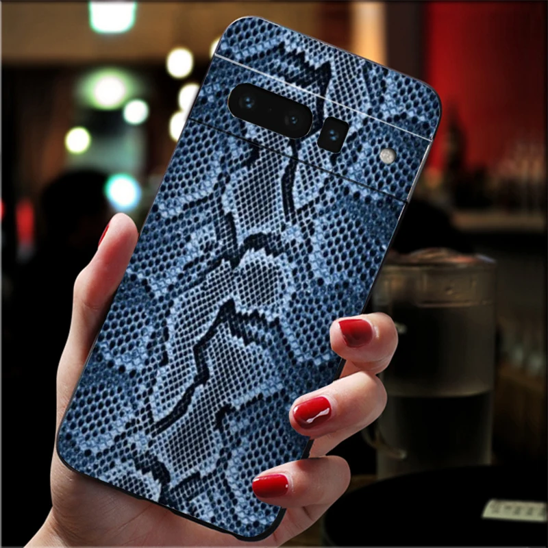 حافظة لهاتف جوجل بيكسل 10 برو XL 9 برو XL 9A 8 7 6 برو بكسل 8A 7A 6A بكسل 8 7 6 5 جلد الثعبان التمساح #4