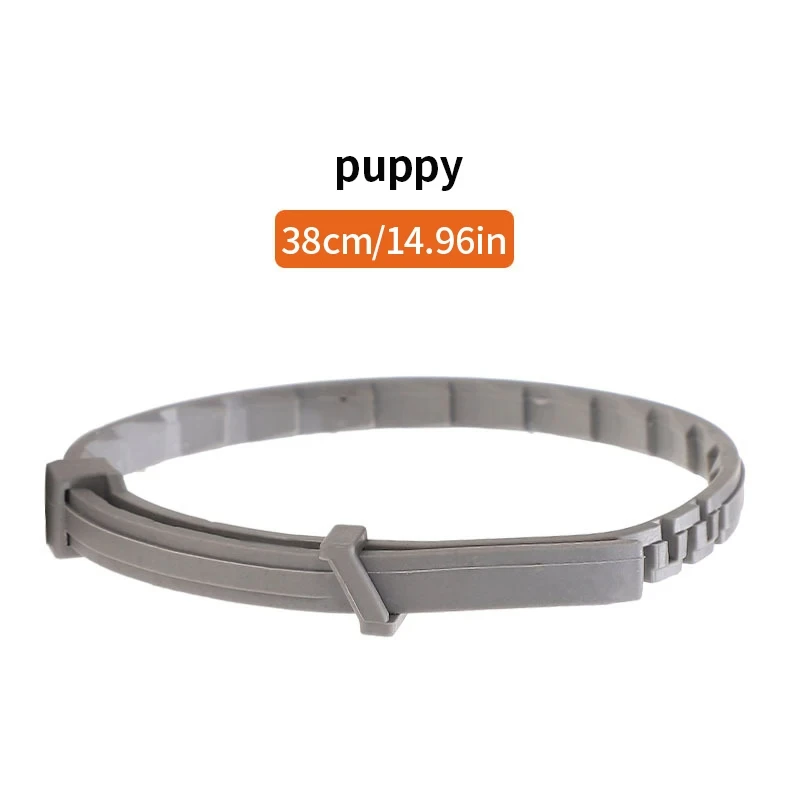 Pet Anti Flea Collar Anti Mosquito Insect Repellent Adjustable Collar for Large Pets Puppy Cat Vitro Deworming Dog Accessories