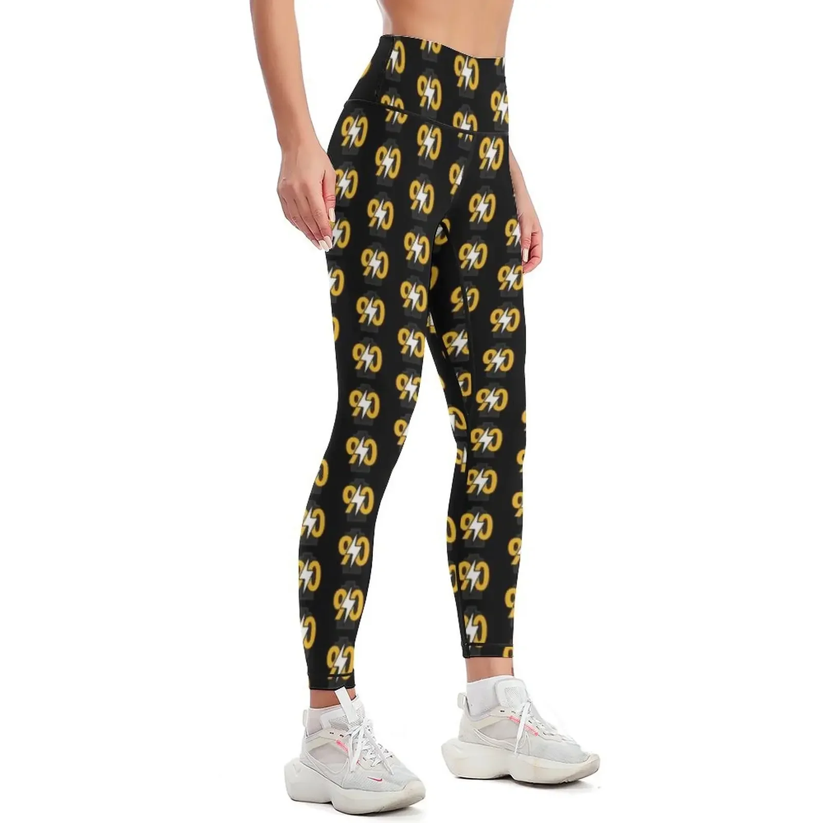 90 WATT OF POWER (*ORIGINAL DESIGN*) Leggings Fitness clothing gym's sportswear gym clothing sports for gym Womens Leggings