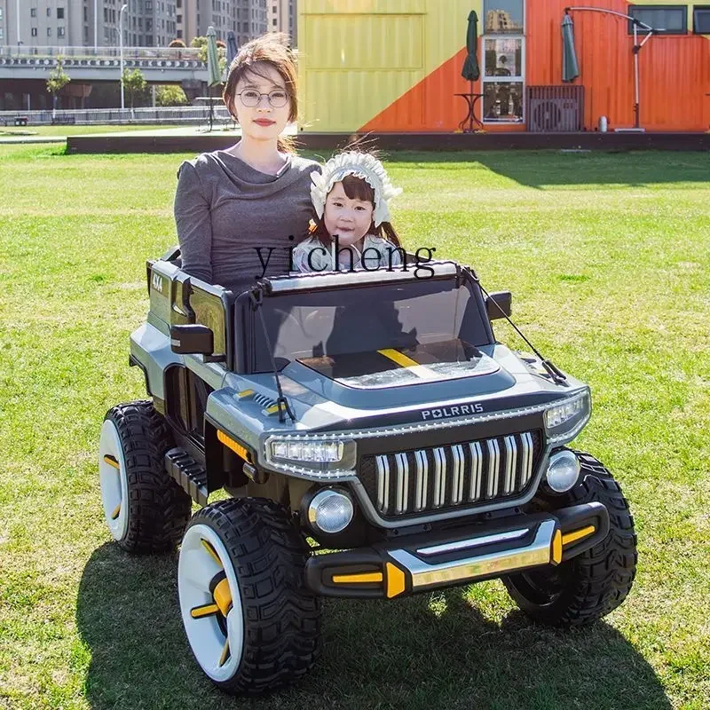 Large Electric Toy Car Children Can Sit Adult Remote Control off-Road Vehicle Electric Car