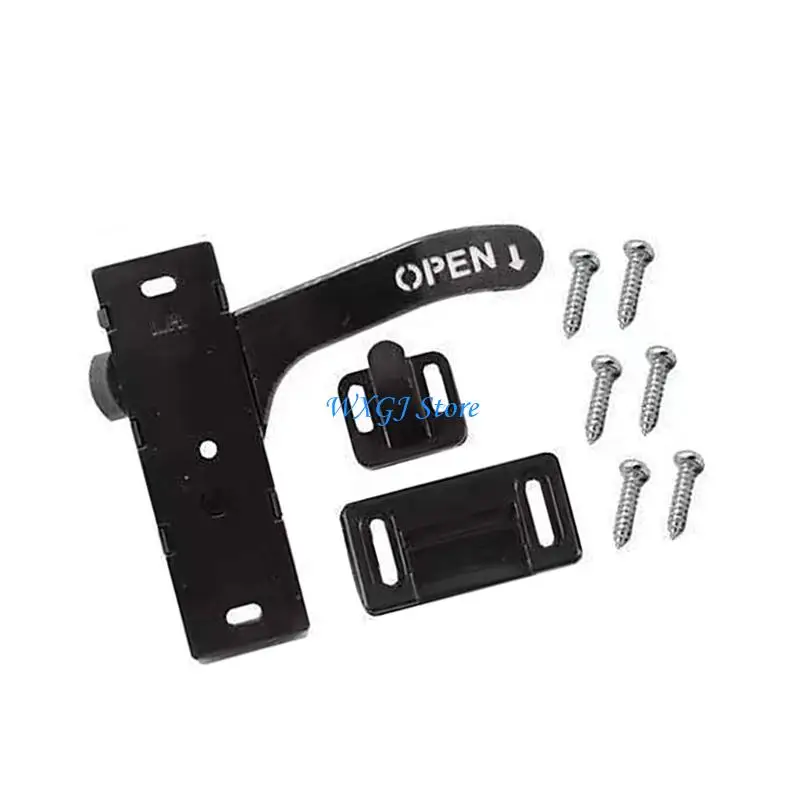 

37JE RVs Door Latches Left/Right Hand Trailer Door Latches Screen Door Entry Door Handle