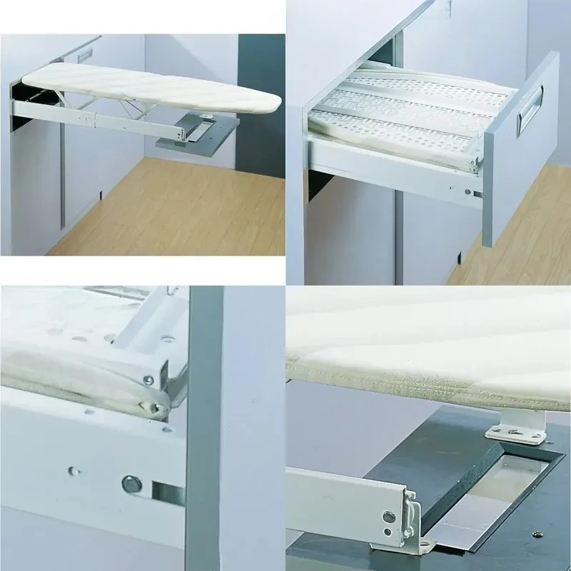 Built-in Rotary Foldable Ironing Board Cabinet for Hotel Room Main Ironing Desk