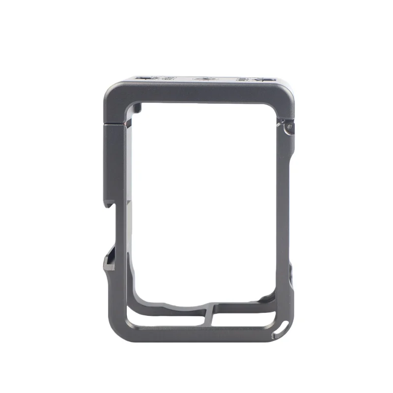 For DJI Action 6 Aluminum Alloy Rabbit Cage Expansion Frame Protective Case Cold Shoe Panoramic Action Camera Accessories
