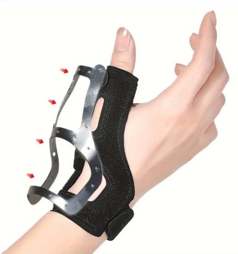 Waterproof Thumb Brace for Arthritis Pain and Support, Semi-rigid Silicone Thumb Splint for De Quervains Tenosynovitis