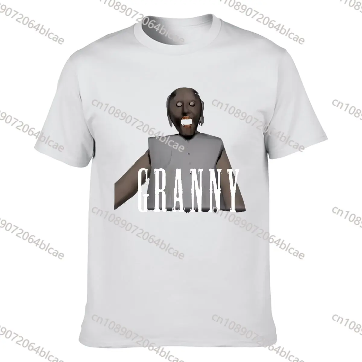 Mobile Horror Game Granny T-Shirt 2024 High quality Brand Casual Short sleeve O-neck Fashion Printed 100% Cotton