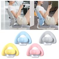 Lumbars Support Pillow Comfortable Adjustable Slider Portable Waist Pillow Back Cushion for Sofa Couch recliner Car Long Sitting