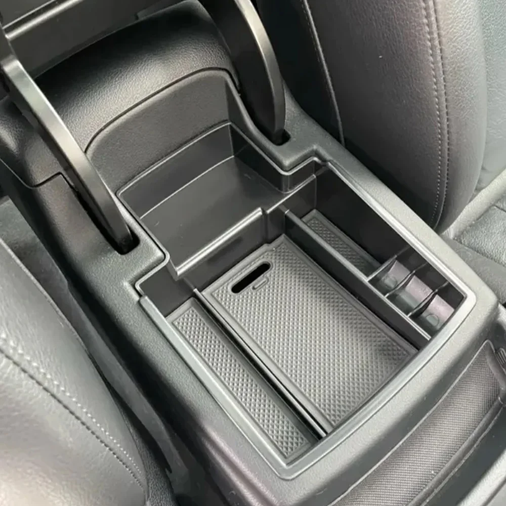 Pour Audi Q5 8R 2009 - 2013 2014 2015 2016 2017 Boîte de rangement pour accoudoir de voiture en ABS, organiseur de console centrale, plateau, accessoires intérieurs