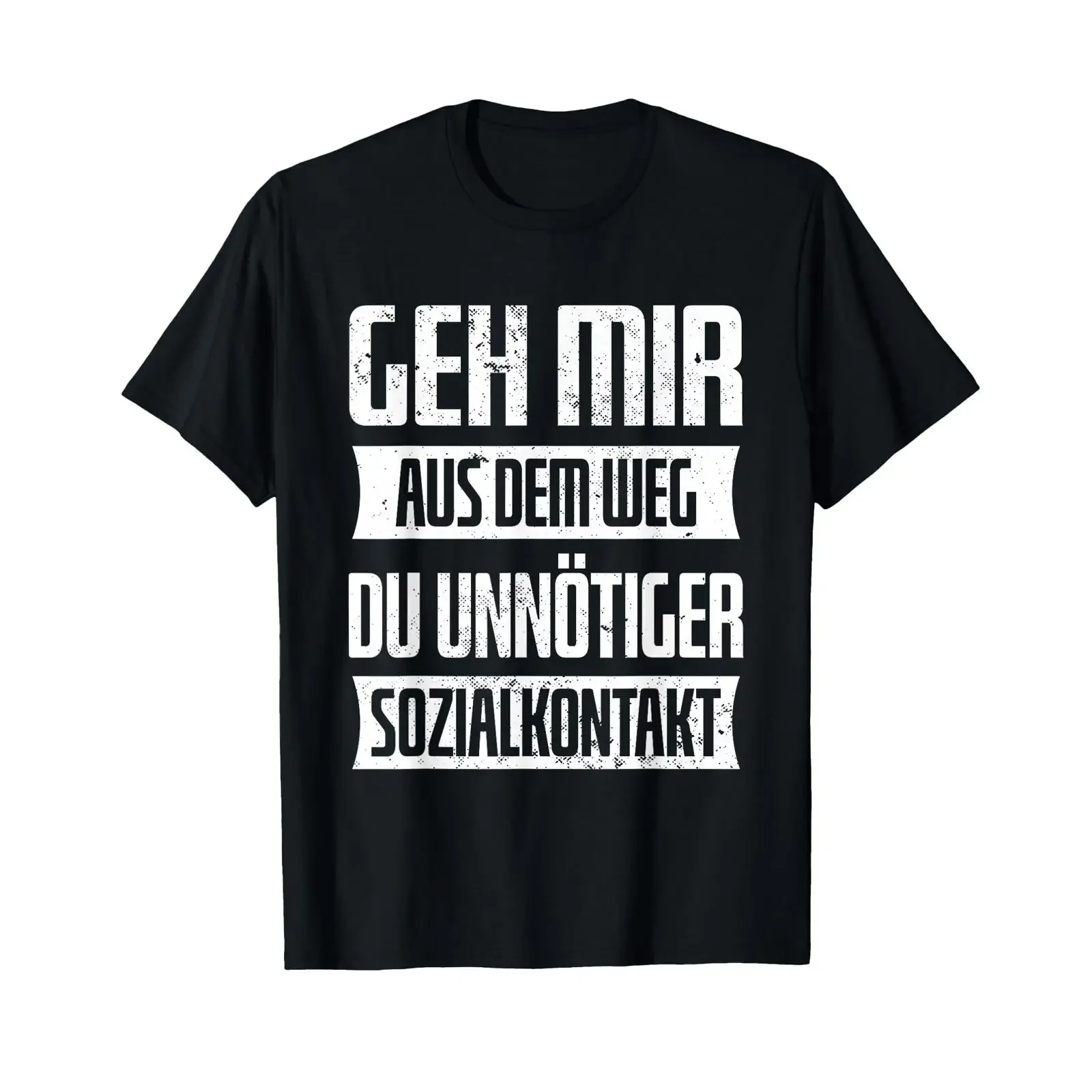 Get out of my way you unnecessary social contact T shirt vintage Washed homme streetwear fashion Top For Everyday Wear Unisex
