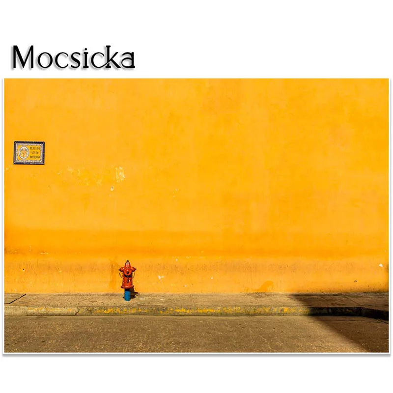 Mocsicka pared de ladrillo fotografía telón de fondo rústico Vintage para hombre niños pared fondo fotográfico chico adulto retrato foto accesorios