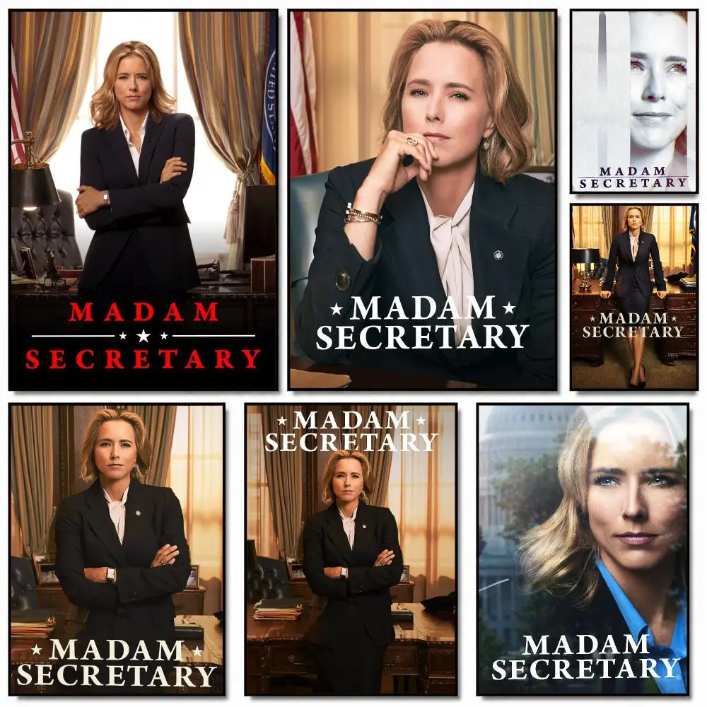 tv series M-Madam Secretary-Y Poster Removable Wall Sticker for Home Cafe Bar Office Interior Decor