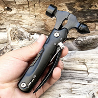 Emergency Multitool EDC Hand Tools Multifunctional Pliers Folding Knife Camping Hammer Survival Gear Professional Cutter