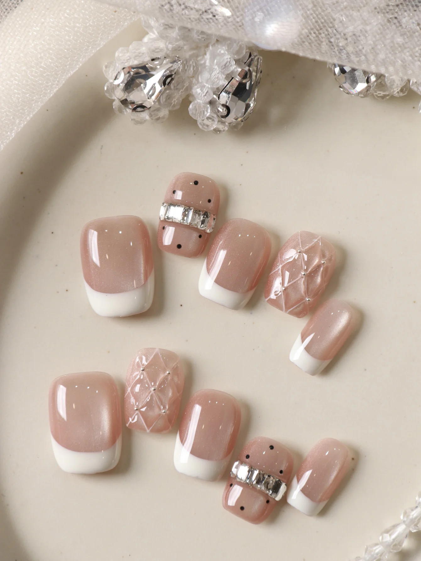 10Pcs Acrylic Press…