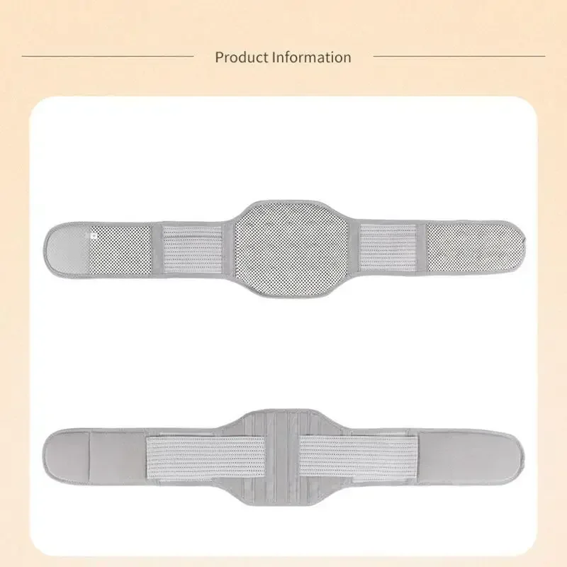 Magnetic Therapy Lumbar Back Protector Waist Support Pressurized Warm Arthritis Pain Relief Shaper Fixation Strap