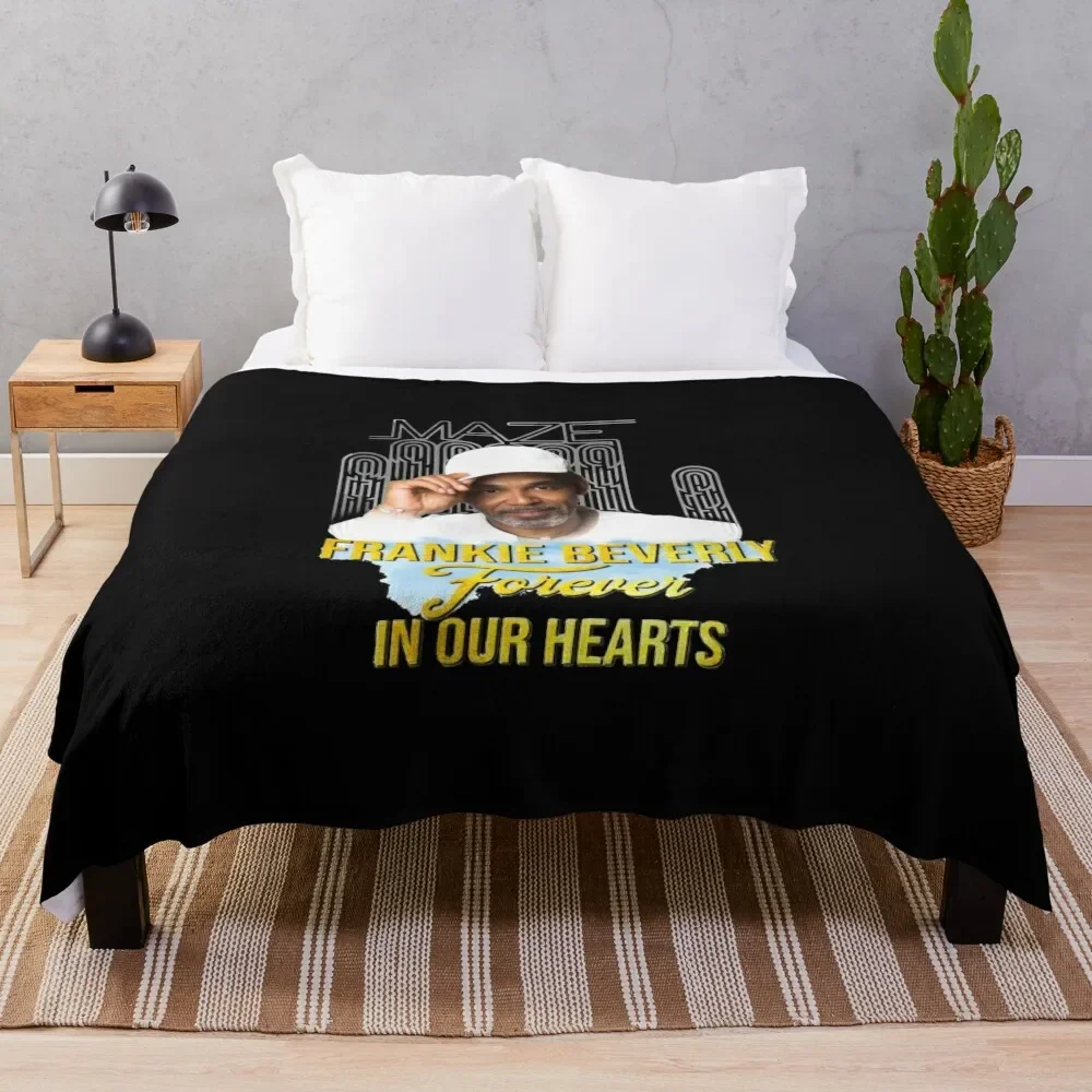 

Frankie Beverly Shirt Maze RIP Legendary Throw Blanket bed plaid Decorative Sofas for sofa Blankets