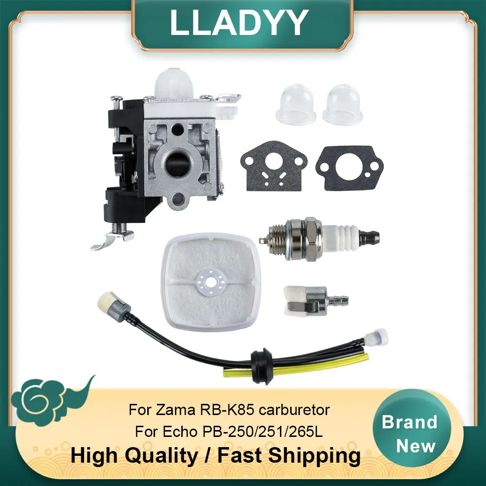 

Replacement Carburetor Kit for Echo PB Series - Zama RB-K85 Fits PB-265L PB-251 PB-265LN PB250LN ES250 PB-25