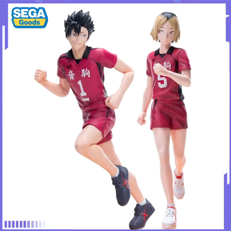 

In Stock Original SEGA Haikyu!! High Premium Figure Kuroo Tetsuro & Kozume Kenma Action Figure Anime Model Collectible Toys Gift