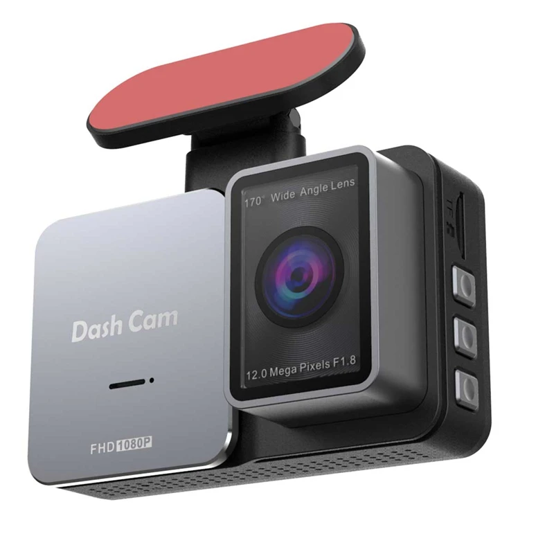 

Car DVR Dashcam IPS Dual Lens Auto FHD1080P Parking Monitoring Camcorder Rear Camera