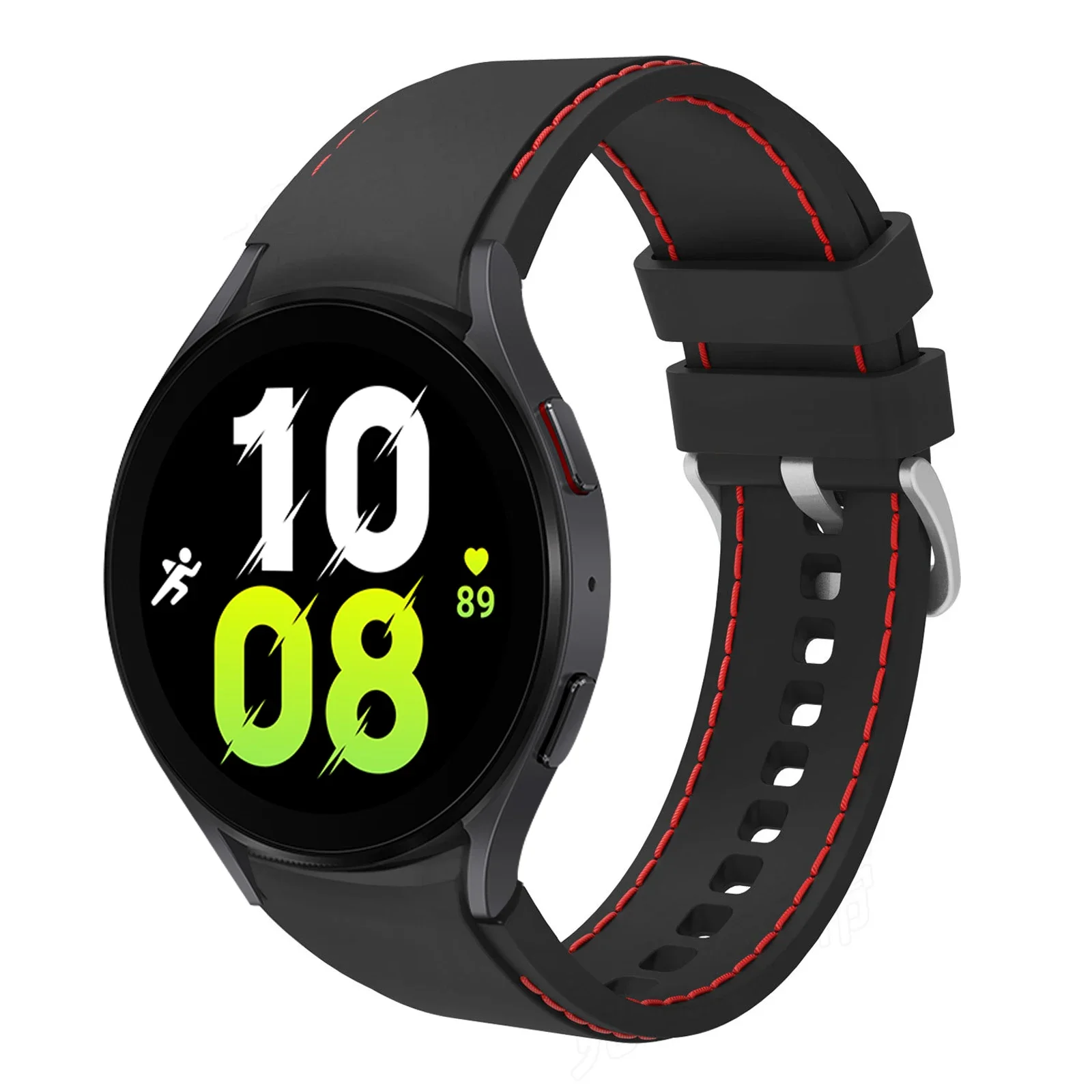 No Gap 20mm Strap For Samsung Galaxy Watch 4/6 classic 43 47 46 42mm Silicone Bracelet Watch 4/5/6 44mm 40mm Strap Watch5 Pro 45