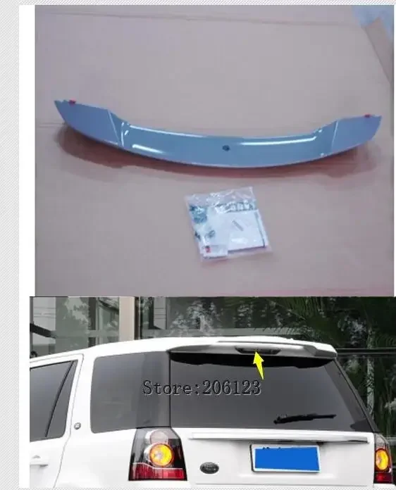 2007 2008 2009 2010 2010 2012 2013 2014 2015 For Land Rover Freelander 2 ABS Plastic painted Color Rear Trunk Wing Lip Spoiler