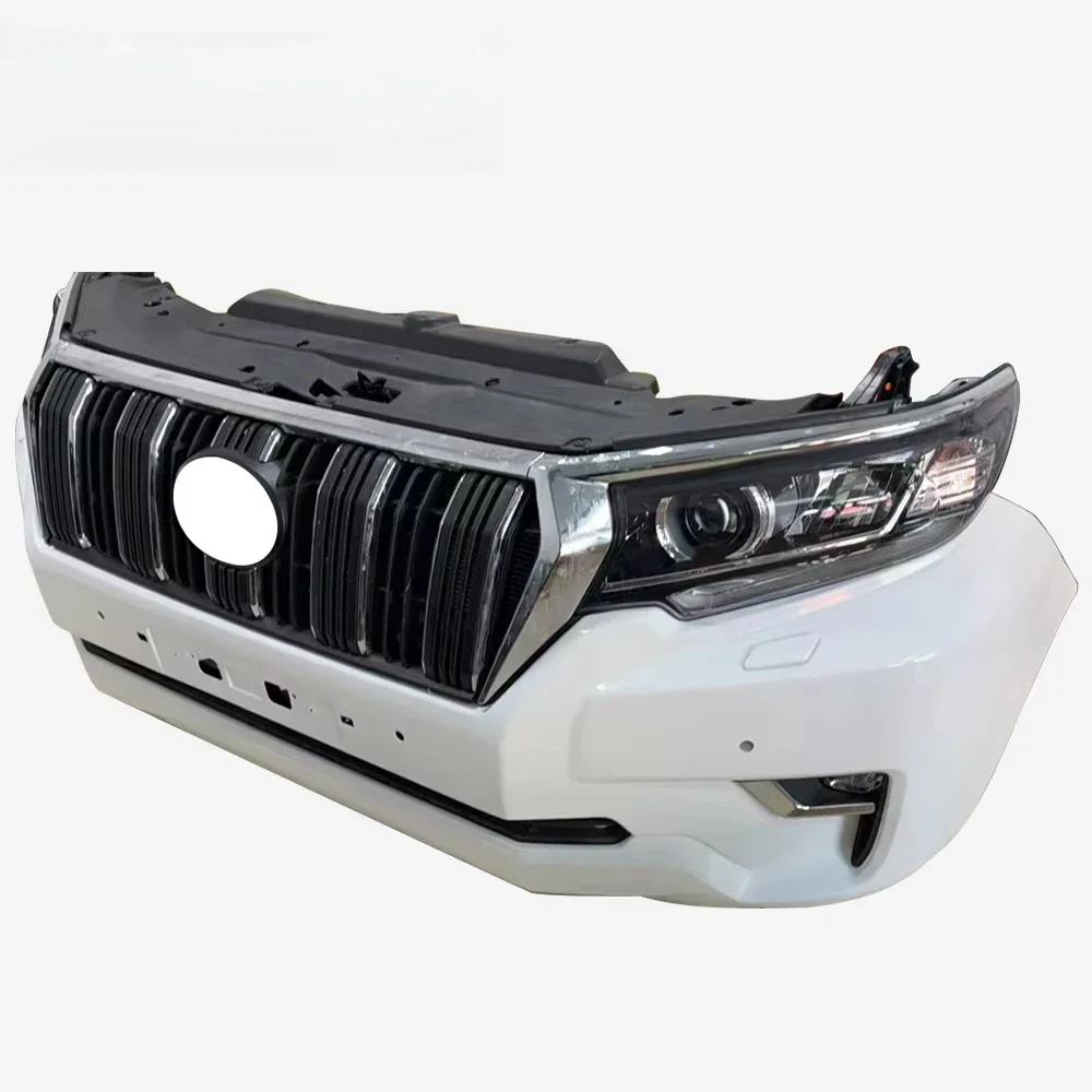 Suitable for High Quality Led Headlights on the Front Bumper Assembly and Grille Radiator of Bado Prado Cars