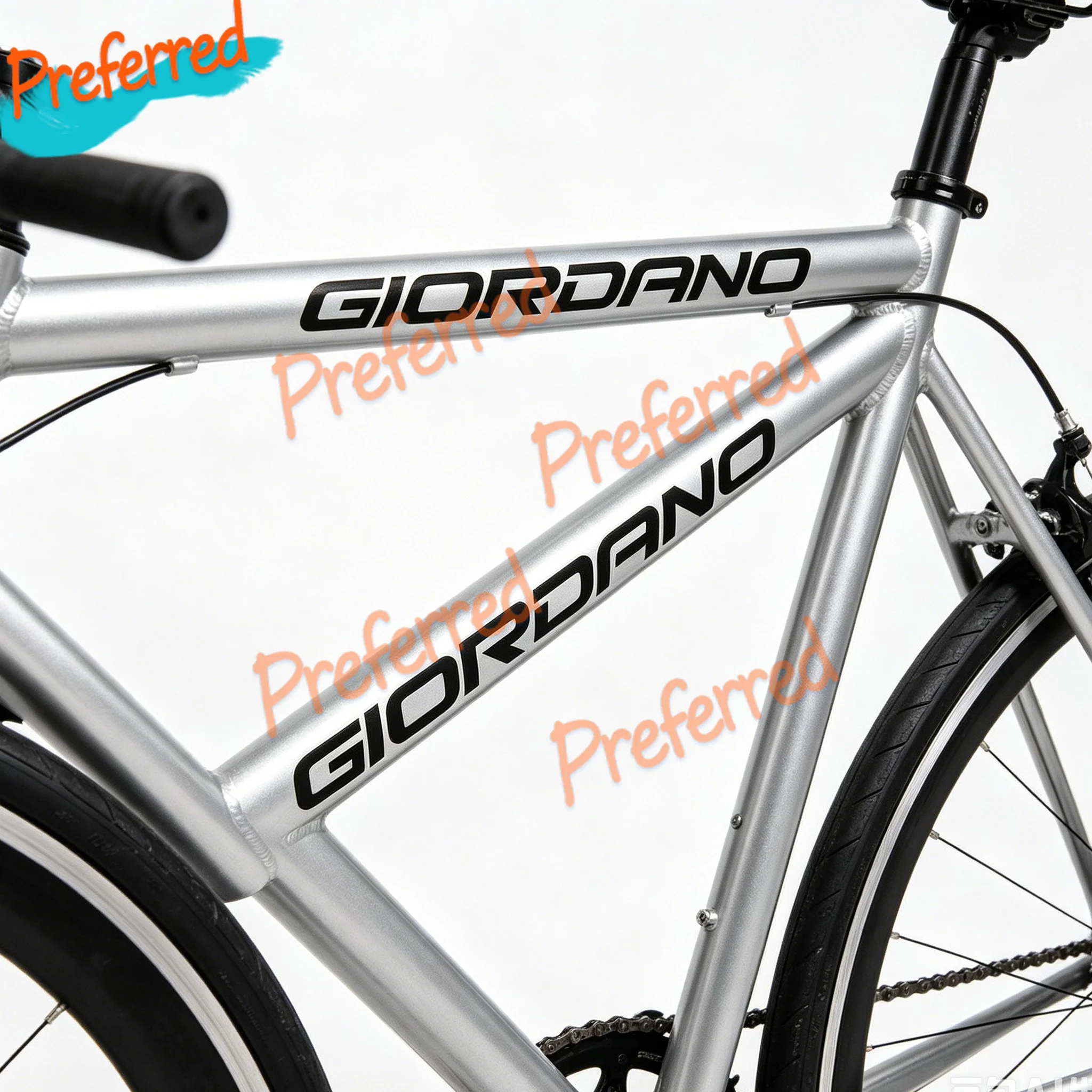 

2x Pegatinas Vinilo JDM Giordano Bike Decals Labels Die Cut Sticker Customizable in Any Sticker Size -No Background