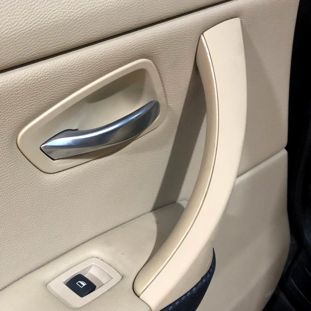 New Interior Inner Door Panel Handle Pull Trim Cover For BMW 3 Series F90 320d 320i 320si 323i 325d 325i 325xi Car Accessories