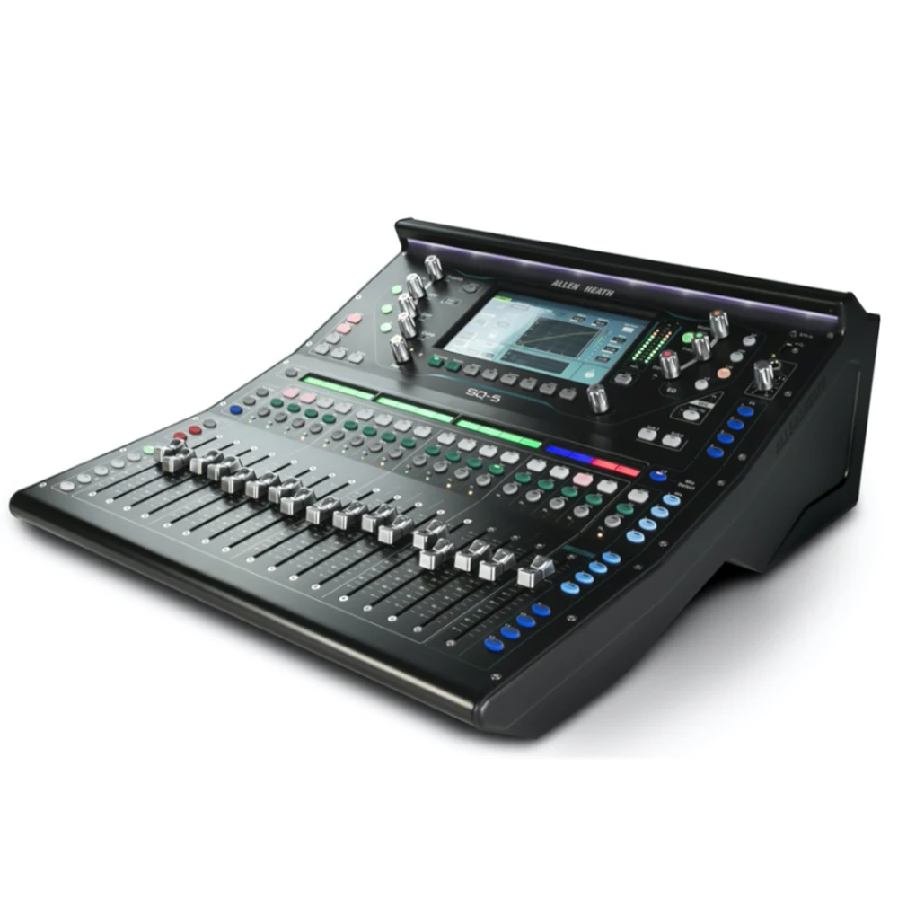 Allen & Heath SQ-5 48-channel Digital Mixer Console Professional DJ Audio Equipments Live Show Pro Sound System