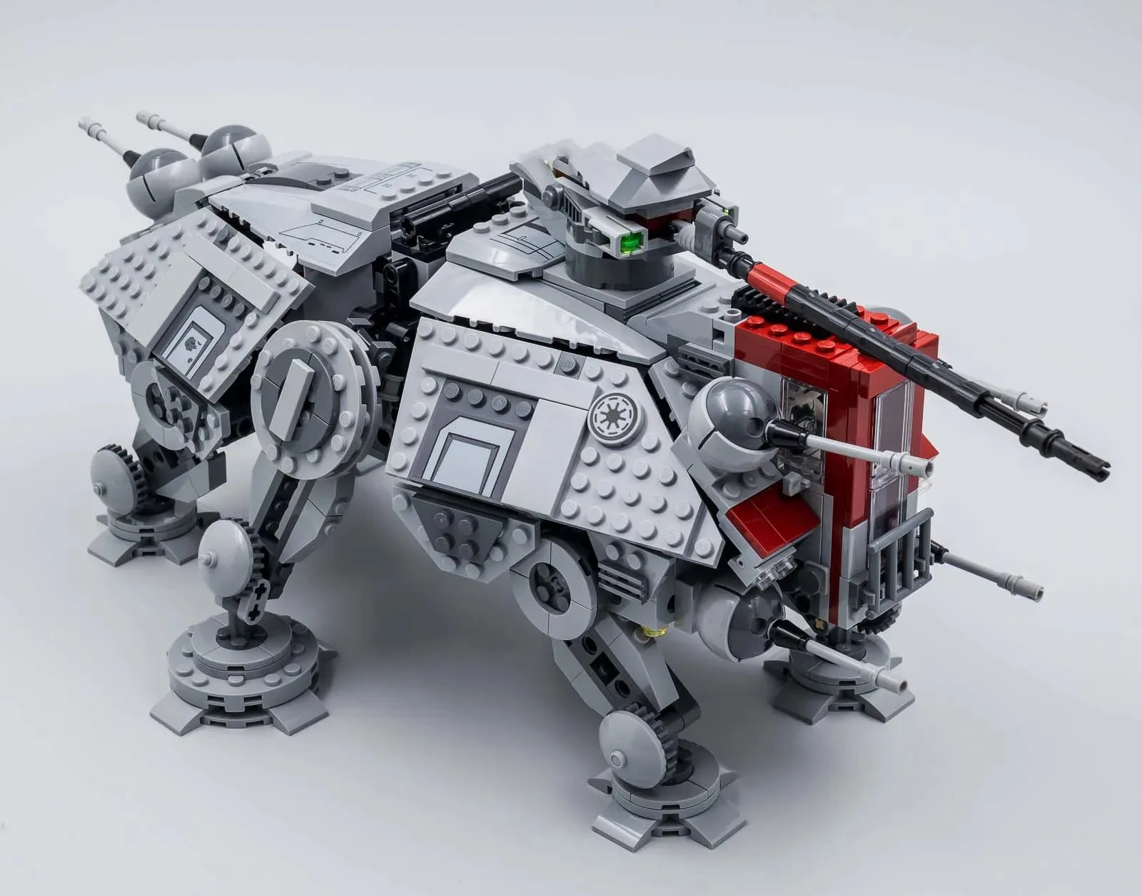 

Технический 1082 шт. At-TE Walker Terrain тактический привод MOC 75337 сборка блок морского истребителя модель строительные наборы кирпичная игрушка в подарок