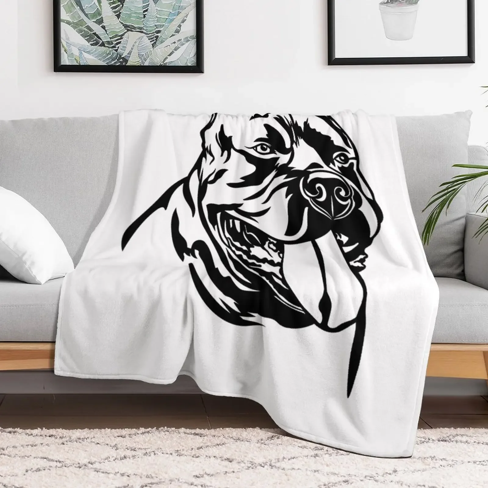 American Bully - Gifts for American Bully Owners Throw Blanket for winter Travel for babies Plush Blankets