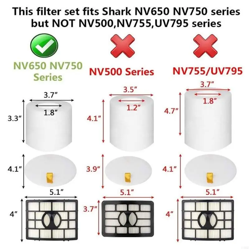 Filtre anti-poussière HEPA pour aspirateur robot lavable L8RE, pour AX951 AX952 AZ100 AZ1000W AZ1002BRN