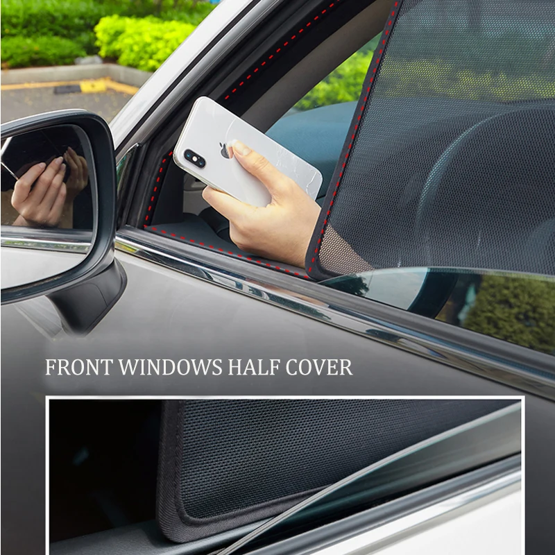 Sun Shade For BYD Atto 3 2021~2023 Magnetic Car Sunshade Side Window Curtain Sun Shield Visor Front Windshield Accessories