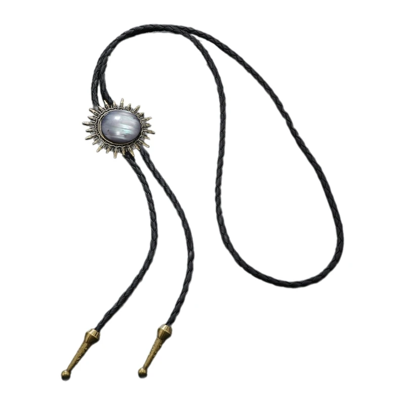 Bolo Tie for Man Teen Creative Western Cowgirl Sweater Shirt Decors Necktie