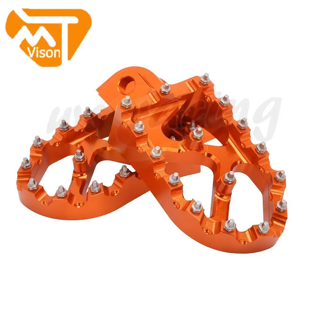 Motorcycles 7075 Lengthen Footpegs Rests Foot Pegs For KTM SX EXC XCW SXS MXC XC SMR SXS XCW EXCG MSXG EXCF EXCG MSXG XCFW MXCG