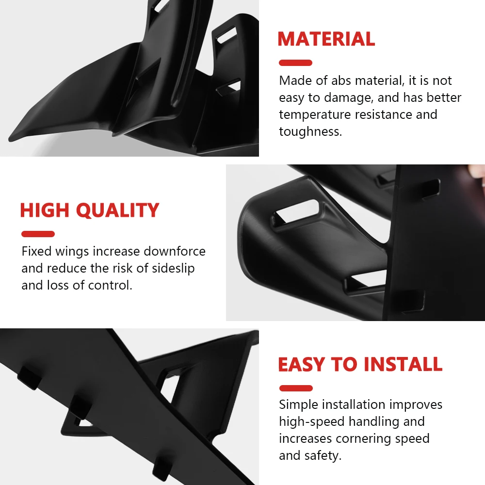 MT09 サイドウイングサイドフェアリングサイドスポイラーオートバイスポイラー空力 Wingles 新しいアクセサリー MT-09 MT09 SP 2024 2025 +