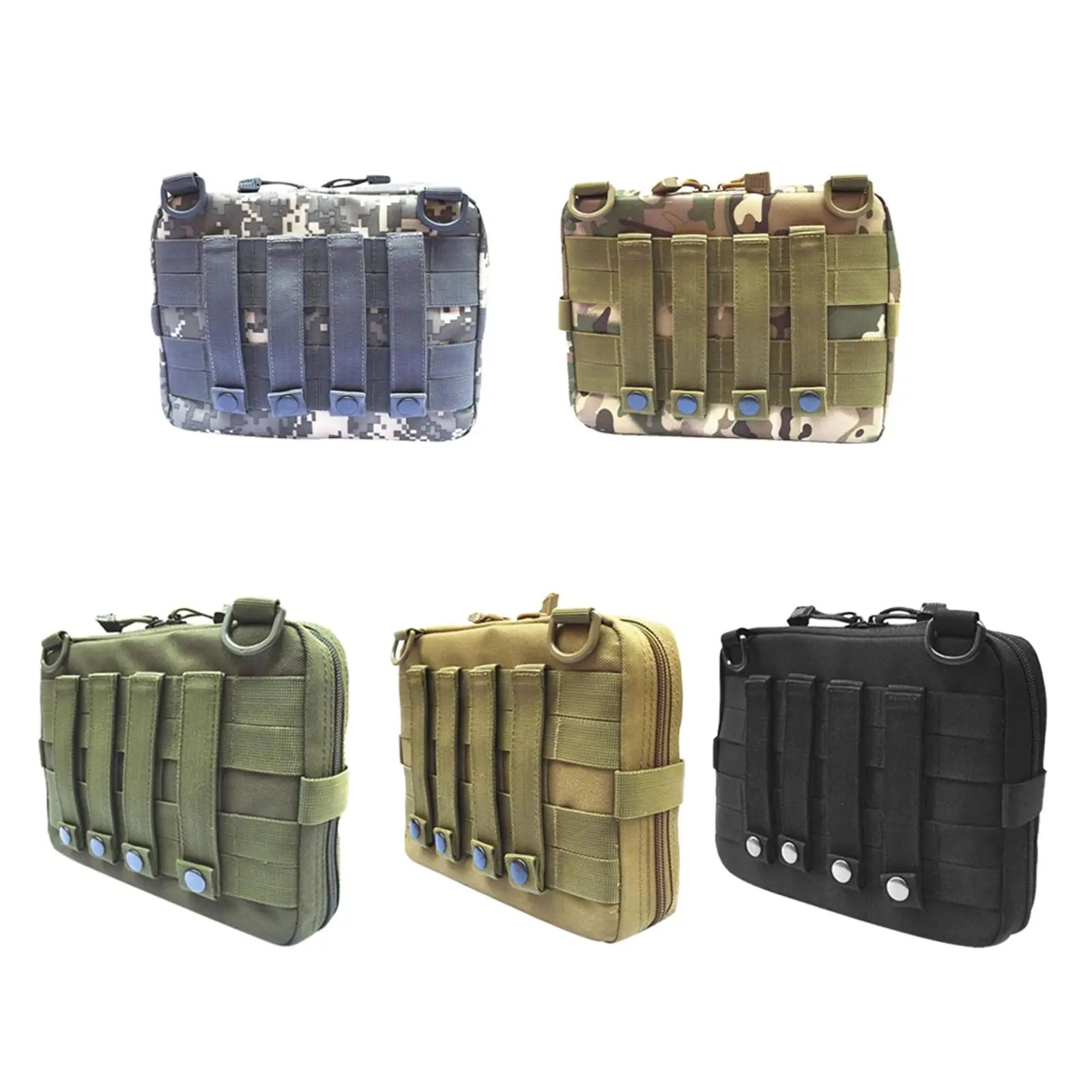 Bolsa Molle compacta resistente à água, Engrenagem de gadget utilitário multifuncional, Saco de cintura pendurada