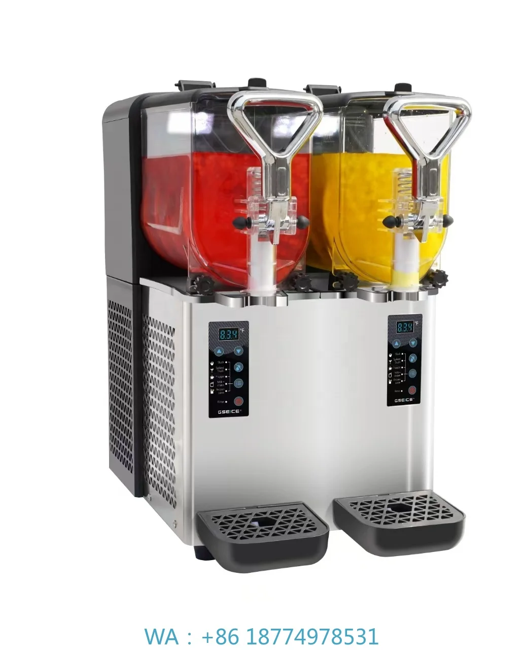 Mini 4L Low‑Noise Slushy Maker for Commercial Frozen Slush & Cold Juice Preparation