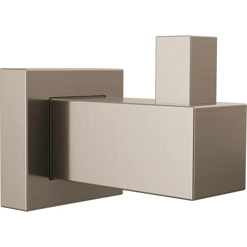 

Single Robe Hook with Brushed Nickel Finish, Wall-Mounted Bathroom Towel Hook, Stainless Steel IAO20836-SS