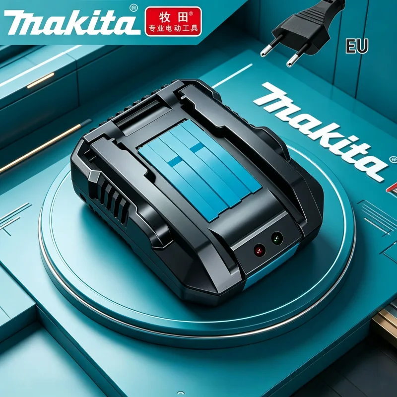 Makita DC18RD 6A Lithium Battery Power Charger Suitable for Makita 14.4V &18V LXT Batteries LED Display Smart Safety Charging