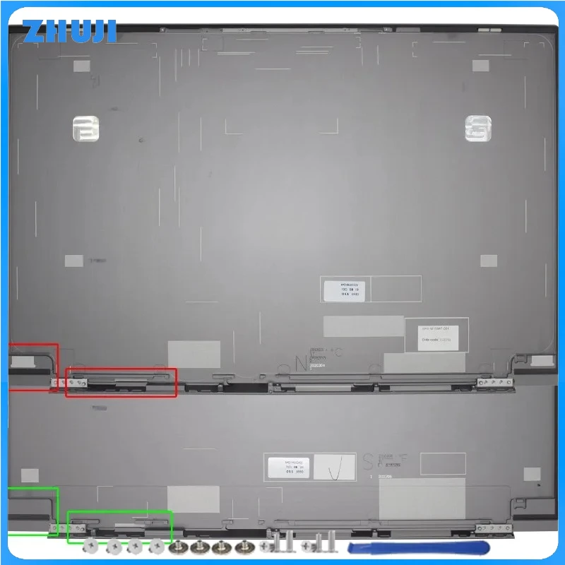ل ZBOOK 15 Studio Greate G7 G8 كمبيوتر محمول جديد LCD الغطاء الخلفي الإطار الحافة Palmrest الغطاء السفلي M15647-001 M14608-001