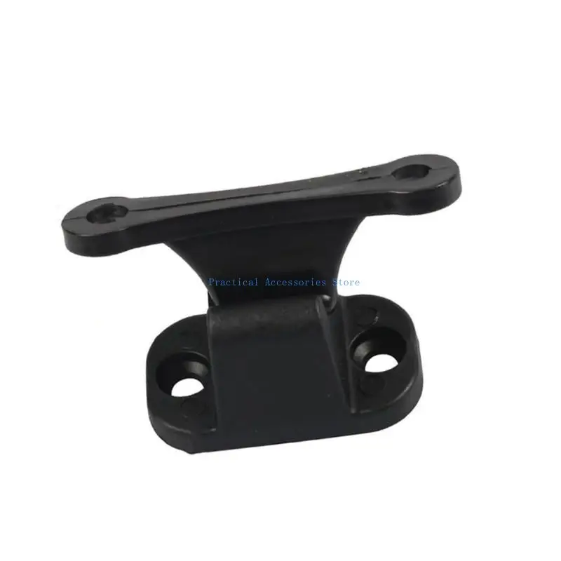 travas porta nylon u75e, limitador montagem, adequado para trailers e motorhomes, evita danos à parede, pacote 2