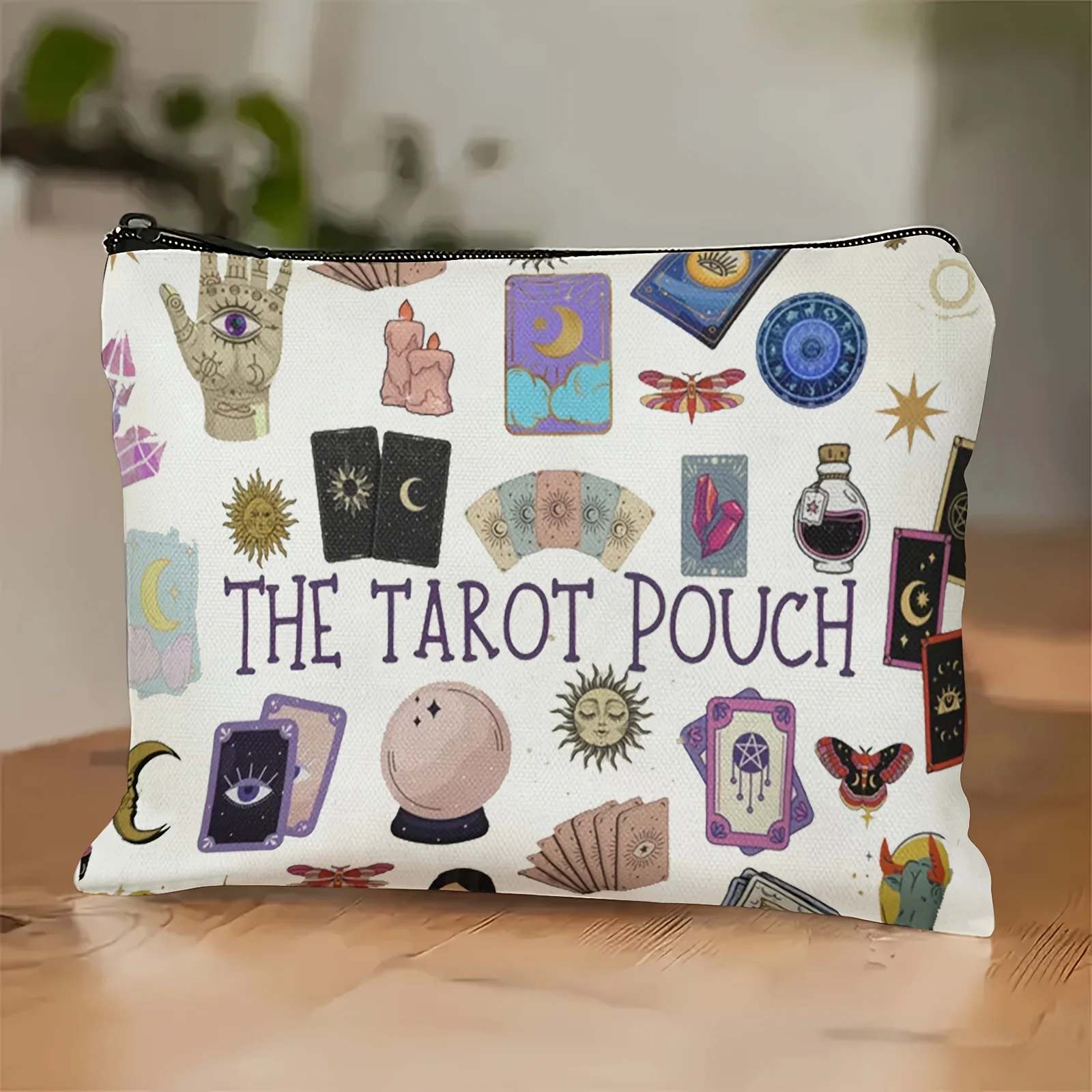 Lover's Essential Mystical Cosmetic Bag! Pouch Stores Cards Makeup Toiletries Trinkets Travel Essentials Storage Bag Beauty Case