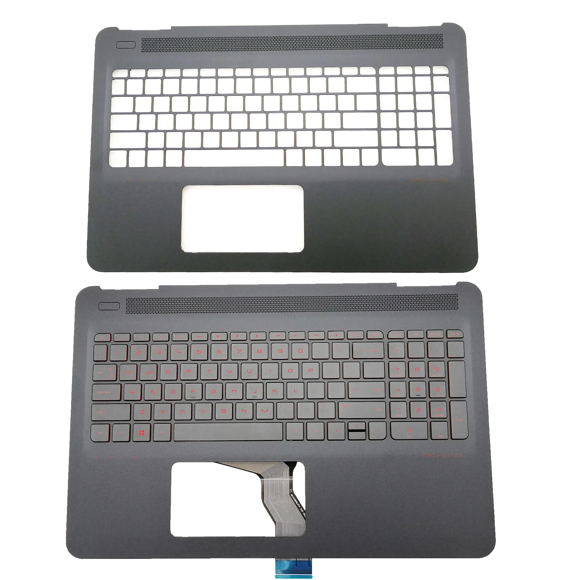 

New Laptop Case For HP OMEN 15-AX 15-DP TPN-Q173 G35 Laptop Palmrest with keyboard 905118-001 859735-001