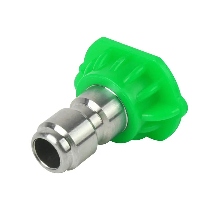 Lavadora De Pressão Bico De Pulverização Conjunto De Ponta, Bico De Pulverizador De Substituição Dicas Para Lavadoras De Pressão Acessórios, Verde, 5 Pacote