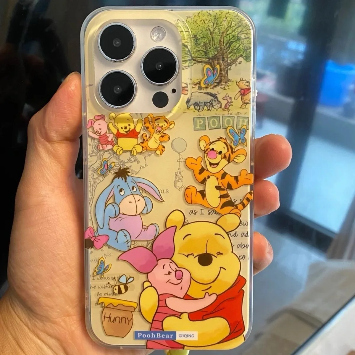 Cute Pink Cartoon Marie Cat Phone Case For iPhone 11 12 13 14 15 Pro Max Disney Lovely Winnie The Pooh Tigger Soft Back Cover