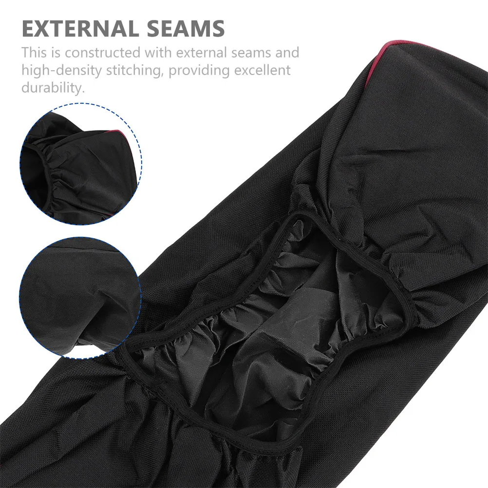

GETAJGHSD 2Pcs Heavy Duty Winch Cover Tarcot Bag Oxford Cloth Car Protector Black
