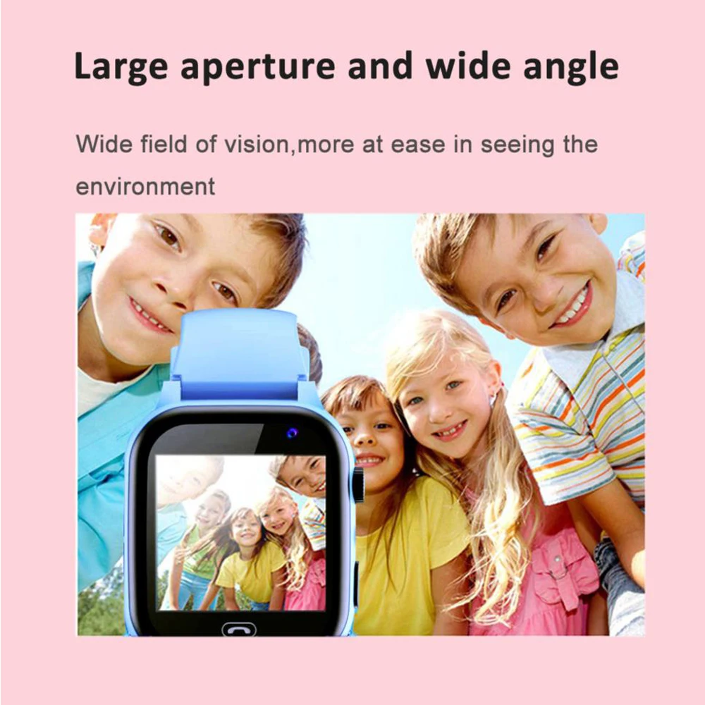 KGG S1 Kinderen Smart Horloge Jongens Meisjes 2G SOS Oproep Telefoon Horloge Antil-verloren Baby LBS Locatie Tracker Kind Smartwatch Verjaardagscadeau