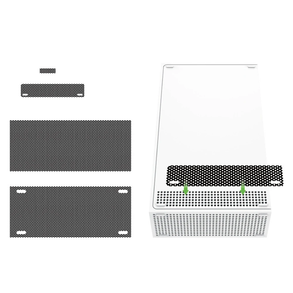 11 шт., комплекты пылезащитных чехлов для игровой консоли, замена для Xbox Series S, пылезащитный чехол для игрового хоста, защитный чехол