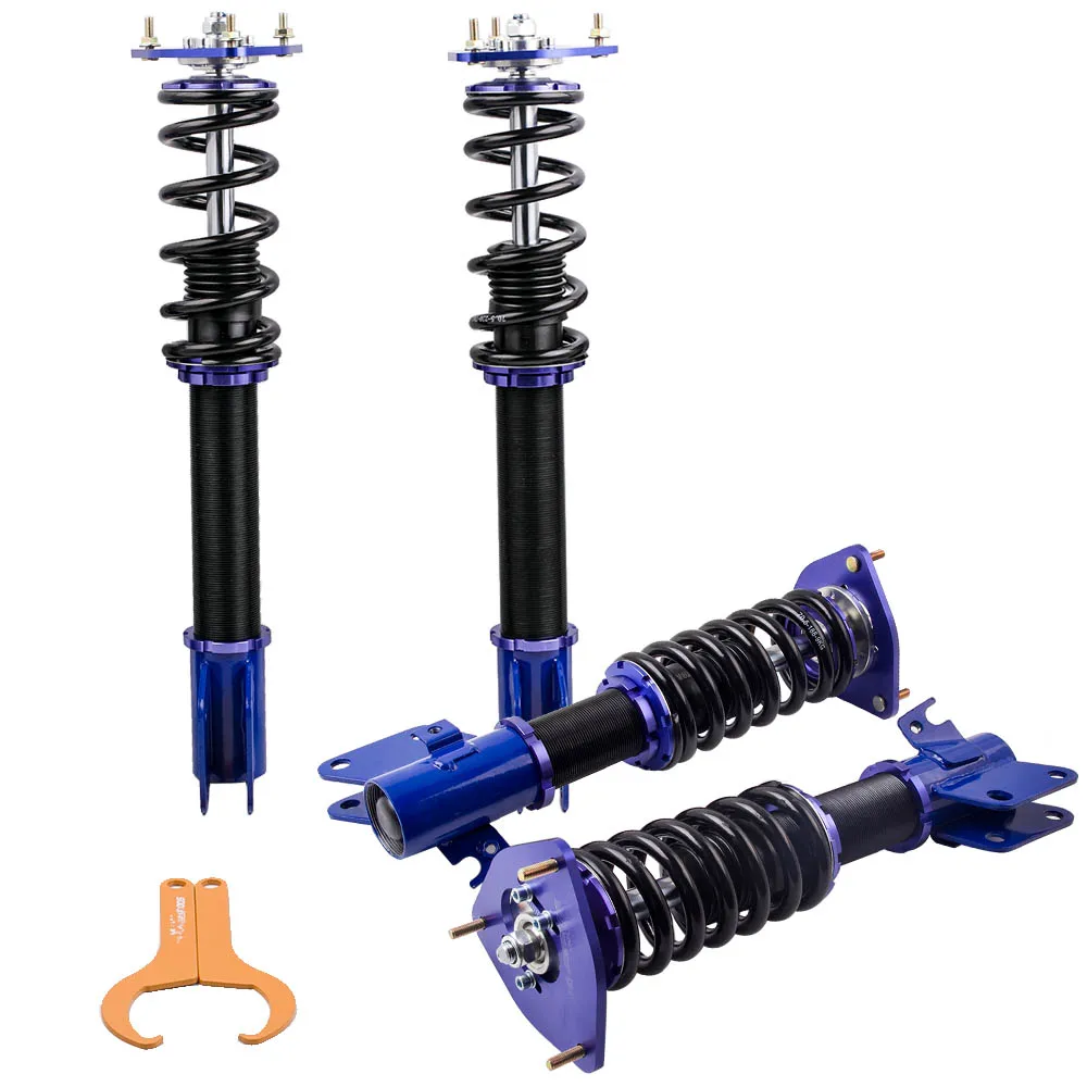 Coilover Coilovers for Subaru Impreza WRX GDB Saab 9-2X Adj Height Camber Plate Coilovers Lowering Complete Coilovers Struts