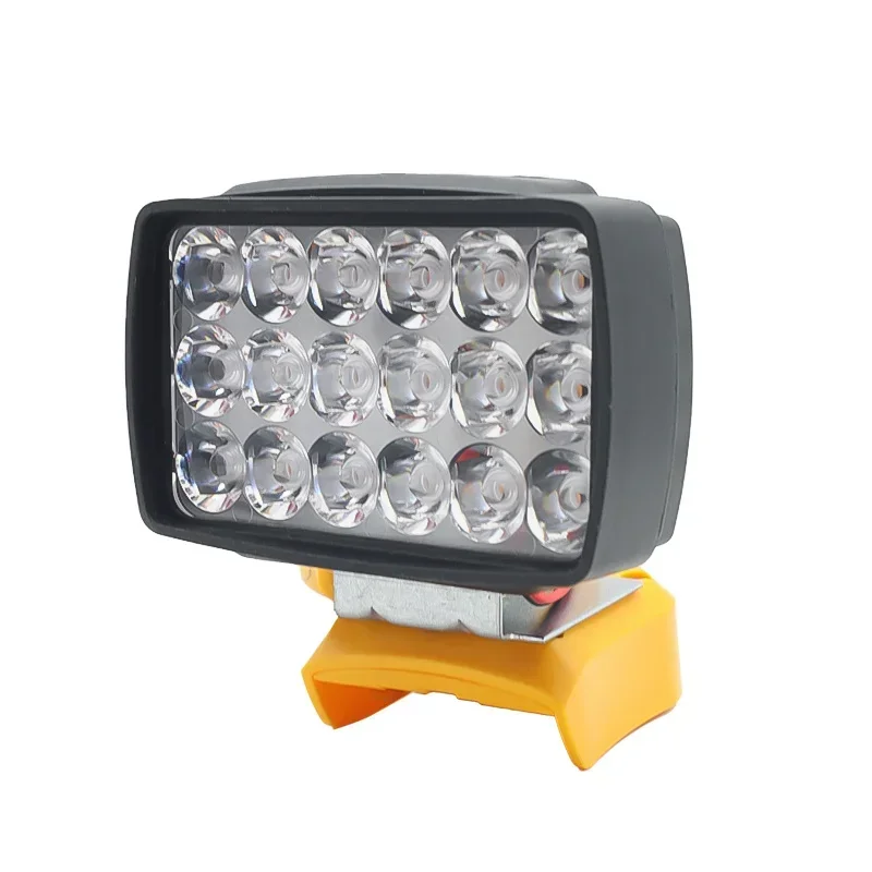 Car LED Work Light Emergency lighting Flashlight Electric Torch Spotlight For DeWalt 12V Li-ion Battery DCB120 DCB121 DCB213