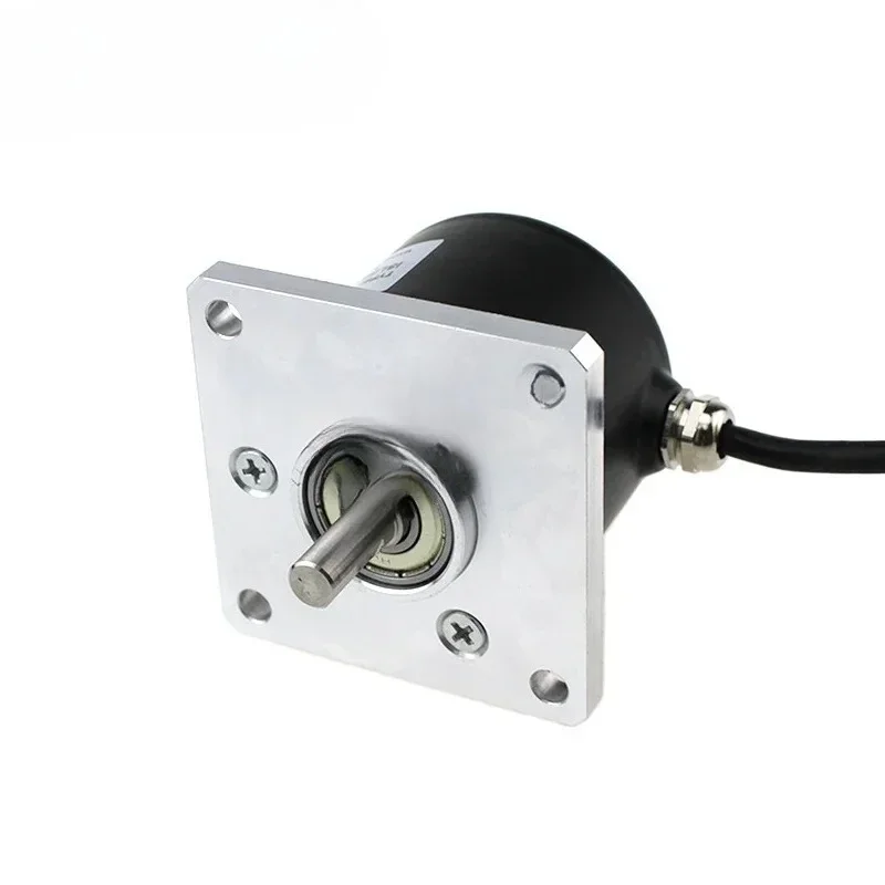 YUMO ISL5808-102G-1000B-5-30F 68mm Square flange circular display 68mm half shaft knob potentiometer rotary encoder parallel fac